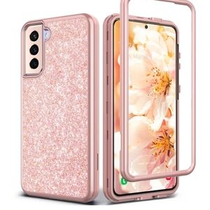 Pink Full Protective Case for Samsung Galaxy S21 6.2 inch